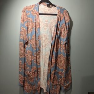 Agnes and Dora Paisley Cardigan